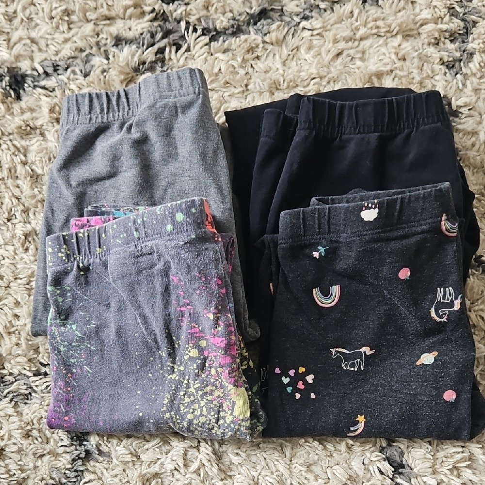 Kids' Colorful Patterned Leggings